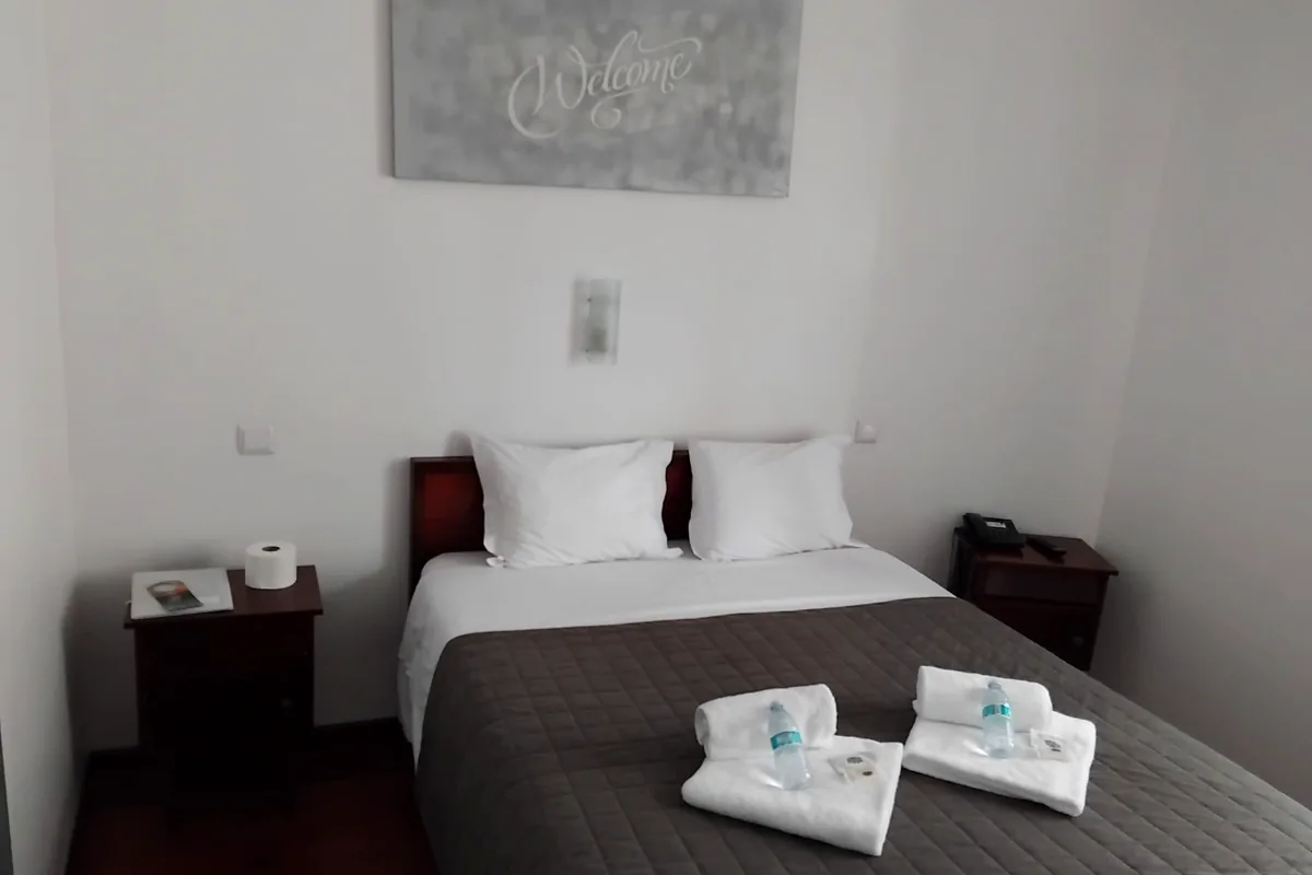 Quarto individual do Hotel Soares Neto